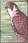 Peregrine Falcon Falco peregrinus  2000 Birds of the South Pacific Sheet