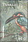 Common Kingfisher Alcedo atthis  2000 Birds of the South Pacific Sheet