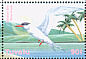 Common Tern Sterna hirundo  2000 Birds of Tuvalu Sheet