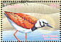 Ruddy Turnstone Arenaria interpres  2000 Birds of Tuvalu Sheet