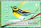 Townsend's Warbler Setophaga townsendi  2008 Birds of Tuvalu Sheet
