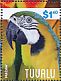 Blue-and-yellow Macaw Ara ararauna  2014 Macaws Sheet, birds alike, backgrounds differs