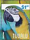 Blue-and-yellow Macaw Ara ararauna  2014 Macaws Sheet, birds alike, backgrounds differs