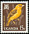 Orange Weaver Ploceus aurantius  1965 Birds Booklet