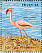 Lesser Flamingo Phoeniconaias minor  1989 Wildlife at waterhole 20v sheet
