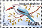 Woodland Kingfisher Halcyon senegalensis  1995 Waterfowl and wetland birds of Uganda Sheet
