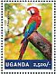 Red-and-green Macaw Ara chloropterus  2014 Parrots Sheet