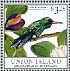 Blue-tailed Emerald Chlorostilbon mellisugus  2013 Hummingbirds Sheet