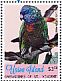 St. Lucia Amazon Amazona versicolor  2014 Parrots of the Caribbean Sheet