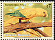 Golden Parakeet Guaruba guarouba  1995 Endangered species 4v set