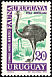 Greater Rhea Rhea americana  1970 Fauna 7v set