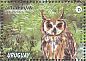Striped Owl Asio clamator  2015 Owls Sheet