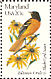 Baltimore Oriole Icterus galbula  1982 State birds and flowers 50v sheet, p 10½x11