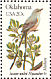 Scissor-tailed Flycatcher Tyrannus forficatus  1982 State birds and flowers 50v sheet, p 11