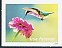 Ruby-throated Hummingbird Archilochus colubris  2024 Garden delights 5x4v booklet, sa