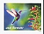 Ruby-throated Hummingbird Archilochus colubris  2024 Garden delights 5x4v booklet, sa