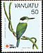 Collared Kingfisher Todiramphus chloris  1991 Phila Nippon 91 