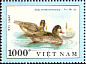 Red-billed Teal Anas erythrorhyncha  1990 Ducks 6v sheet