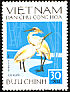 Eastern Cattle Egret Bubulcus coromandus  1972 Vietnamese birds 