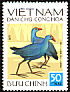 Grey-headed Swamphen Porphyrio poliocephalus  1972 Vietnamese birds 