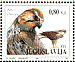 Saker Falcon Falco cherrug  1994 Birds Strip