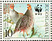 Grey Partridge Perdix perdix  2000 WWF Strip