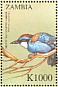 Chestnut-backed Jewel-babbler Ptilorrhoa castanonota  2000 Birds of the world Sheet