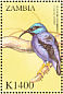 Purple Honeycreeper Cyanerpes caeruleus  2000 Birds of the world Sheet