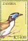Blue-faced Honeyeater Entomyzon cyanotis  2000 Birds of the world Sheet