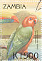 Australian King Parrot Alisterus scapularis  2000 Birds of the tropics 8v sheet