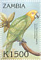Yellow-headed Amazon Amazona oratrix  2000 Birds of the tropics 8v sheet