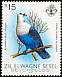 Comoros Blue Pigeon Alectroenas sganzini  1983 Birds 