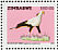 Secretarybird Sagittarius serpentarius  2007 Birds of Zimbabwe Sheet