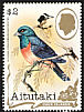 Vanikoro Flycatcher Myiagra vanikorensis  1990 Overprint BIRDPEX 90 on 1982.02 