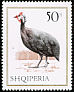 Helmeted Guineafowl Numida meleagris  1967 Domestic fowl 8v set