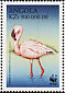 Lesser Flamingo Phoeniconaias minor  1999 WWF Strip