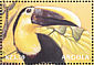 Yellow-throated Toucan Ramphastos ambiguus  2000 Animals of the world 6v sheet