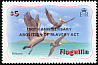 Brown Pelican Pelecanus occidentalis  1983 Overprint 150TH ANNIVERSARY on 1982.01 