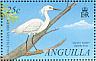 Snowy Egret Egretta thula  2001 Anguillan birds Sheet