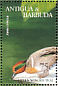 Green-winged Teal Anas carolinensis  1995 Ducks of Antigua and Barbuda Sheet