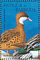 White-cheeked Pintail Anas bahamensis  1995 Ducks of Antigua and Barbuda Sheet