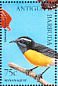 Bananaquit Coereba flaveola  1995 Birds of Antigua and Barbuda Sheet