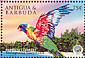 Rainbow Lorikeet Trichoglossus moluccanus  1998 Undersea wildlife 12v sheet