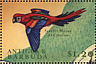 Scarlet Macaw Ara macao  2000 Stamp Show 2000 Sheet
