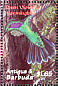 Lesser Violetear Colibri cyanotus  2000 Animals of the rain forest 6v sheet