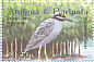 Yellow-crowned Night Heron Nyctanassa violacea  2002 Birds Sheet