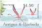 American Flamingo Phoenicopterus ruber  2002 Birds Sheet