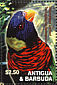 Coconut Lorikeet Trichoglossus haematodus  2003 Birds Sheet