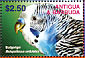 Budgerigar Melopsittacus undulatus  2003 Birds Sheet