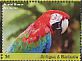 Red-and-green Macaw Ara chloropterus  2017 Macaws Sheet